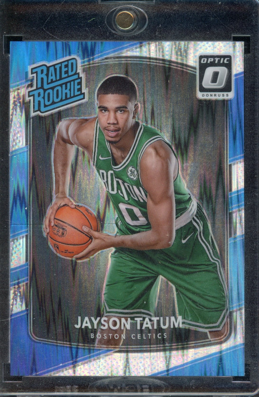 2017-18 Optic Jayson Tatum Rated Rookie Shock