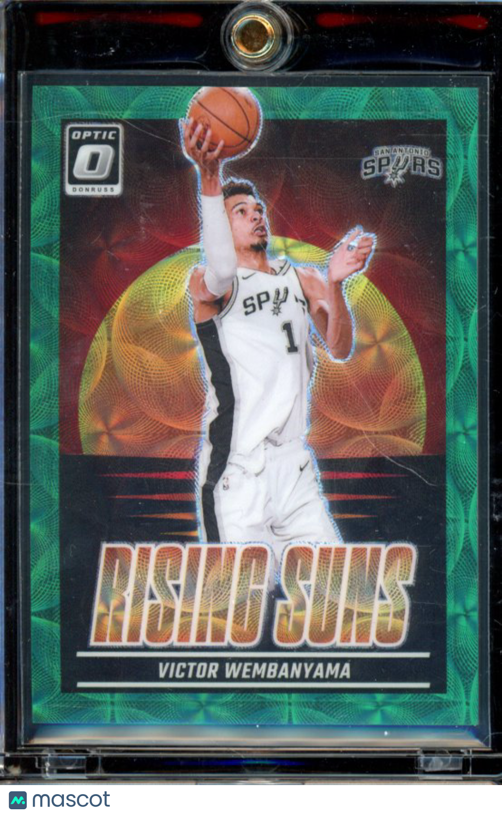 2024-25 Optic Victor Wembanyama Rising Suns /25 Green Scope