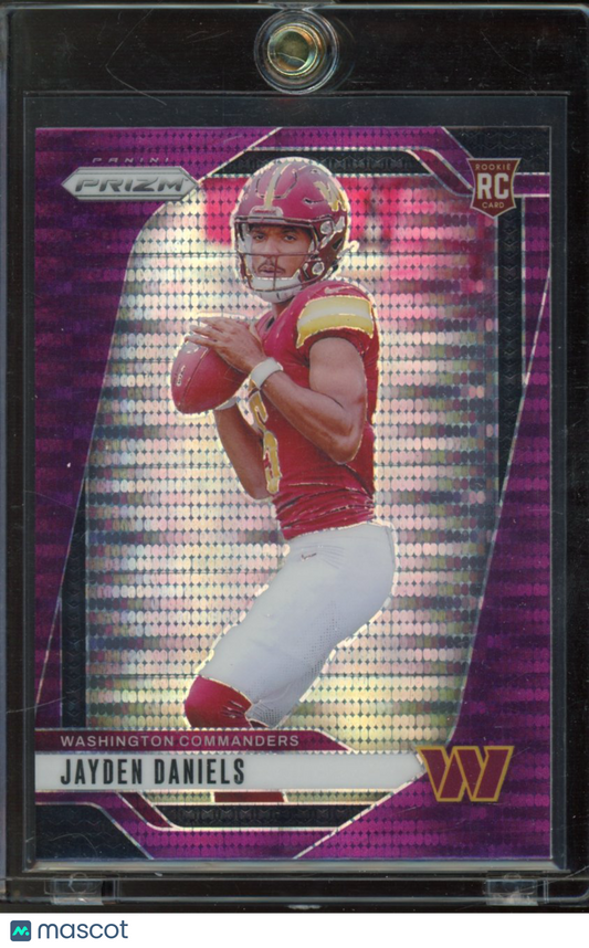 2024 Prizm Jayden Daniels Purple Pulsar Rookie