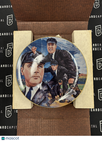 Gartland Al Barlick Collectors Plate