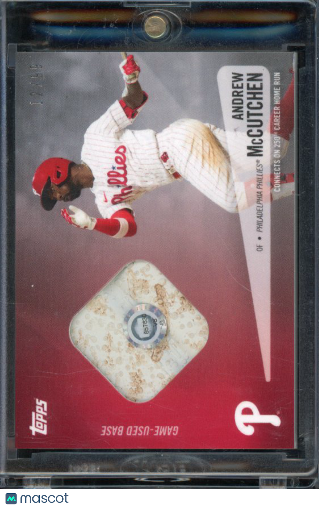 2021 Topps Now Andrew Mccutchen Base /99 250th HR