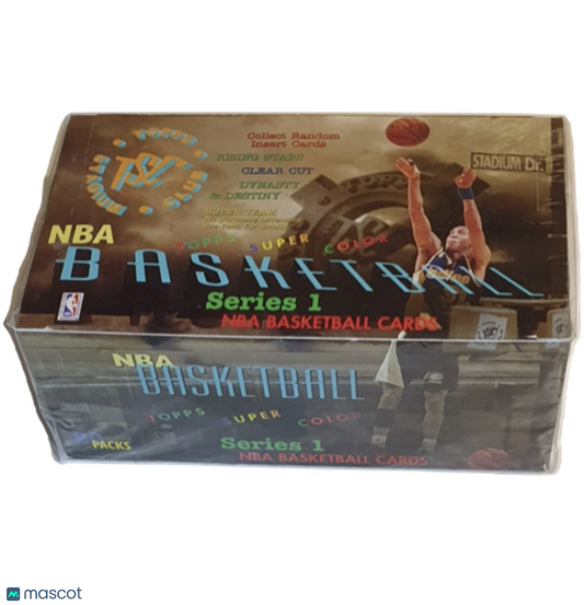 1994-95 Topps Stadium Club NBA Basketball Series 1 Jumbo Box