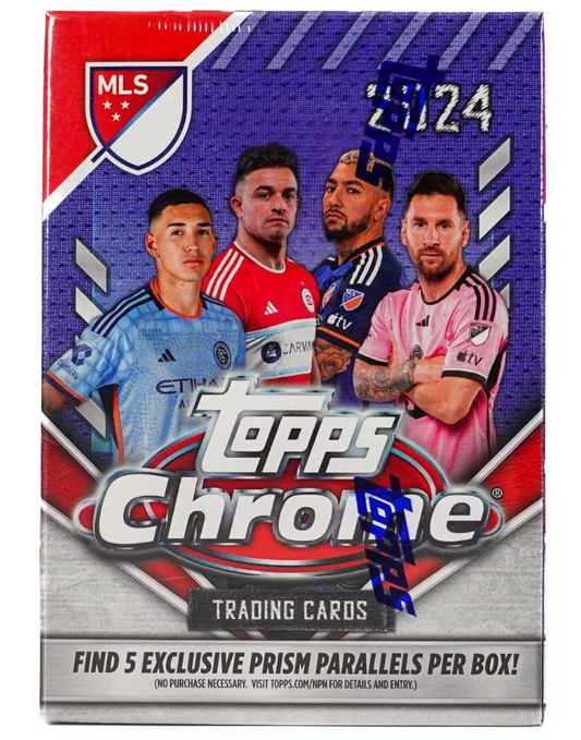 2024 Topps Chrome MLS Blaster Box