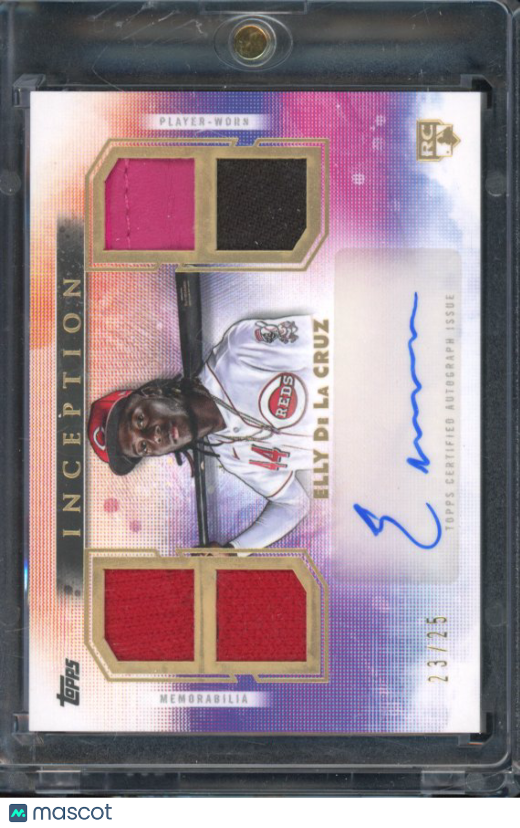 2024 Inception Elly De La Cruz Rookie Patch Auto /25