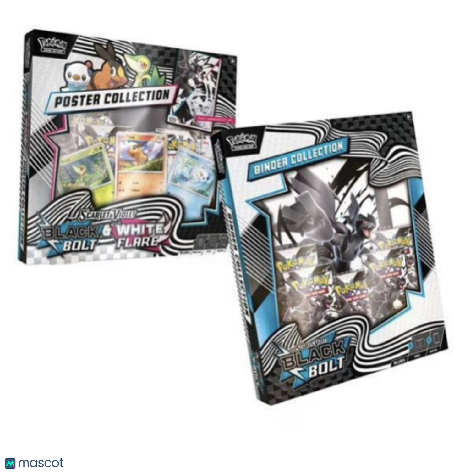 Pokemon Black Bolt Binder & Unova Poster Collection (Sam's Club)