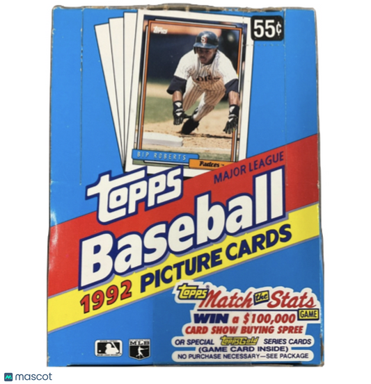 1992 Topps Baseball Wax Box