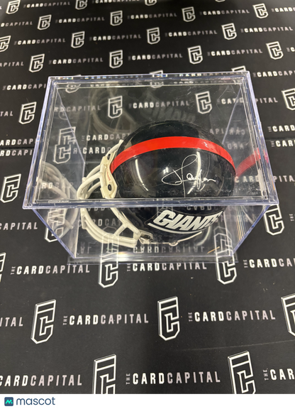 Lawrence Taylor Signed Mini Helmet Giants JSA
