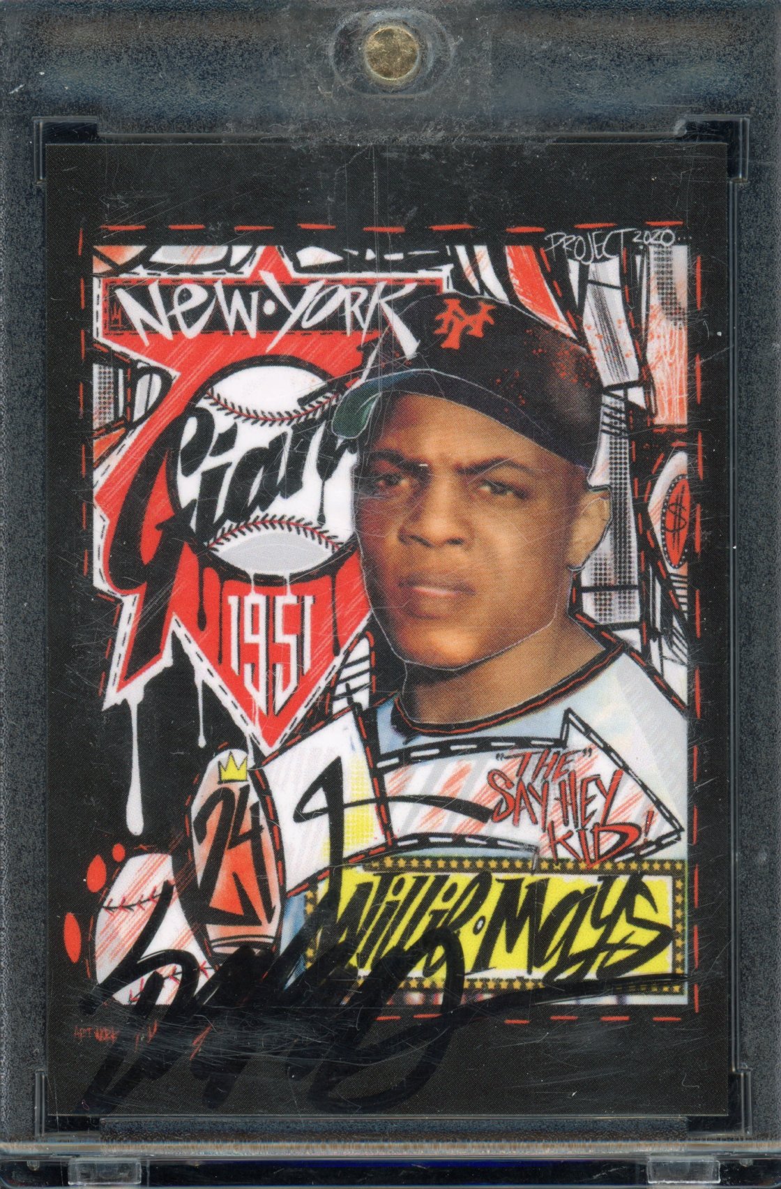 2020 Topps Project 2020 Willie Mays King Saladeen /49