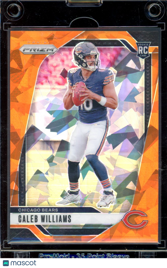 2024 Prizm Caleb Williams Orange Ice Rookie