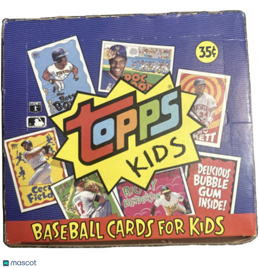 1992 Topps Kids Set Wax Box