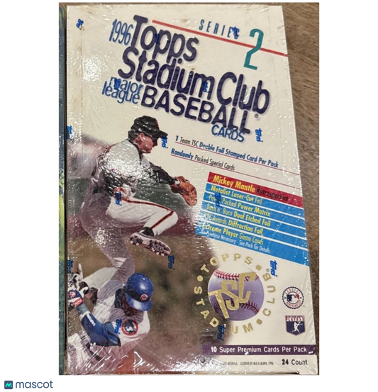 1996 Topps Stadium Club Series 2 Baseball Retail Box