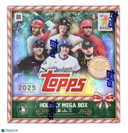 PRE ORDER 2025 Holiday Baseball Mega Box