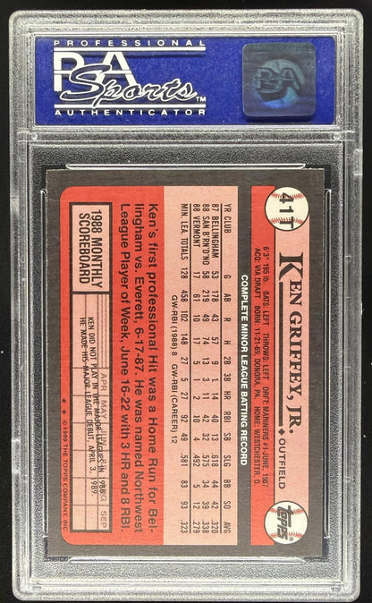 1989 Topps Traded Ken Griffey, Jr. #41T RC PSA 10
