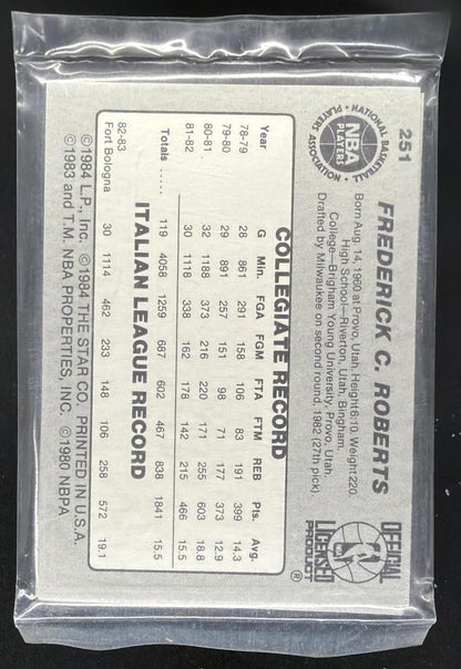 1984-85 Star All-Star Game George Gervin #19 Sealed Spurs