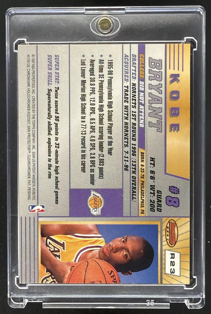 1996-97 Bowman's Best Kobe Bryant #88 Rookie