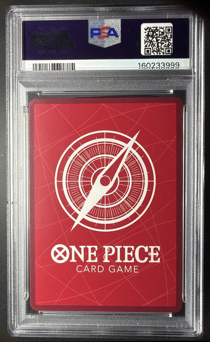 2026 One Piece Azure Sea's Seven Crocodile #OP14-079 Leader PSA 10