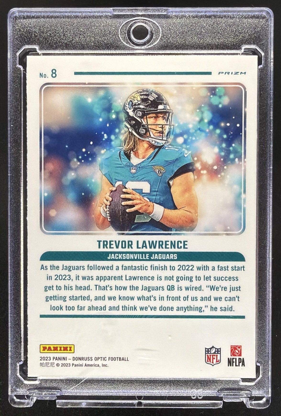 2023 Panini Donruss Optic Trevor Lawrence #8 Mythical