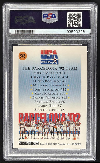 1991-92 Skybox Team USA 2 PSA 10