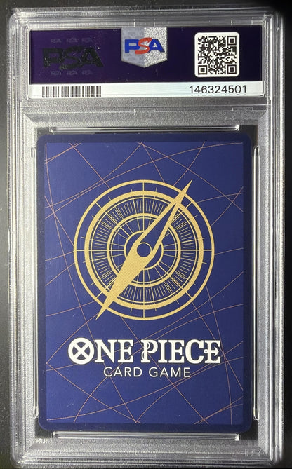 2025 One Piece Carrying On His Will Five Elders #OP13-082 Alternate Art SP PSA 10