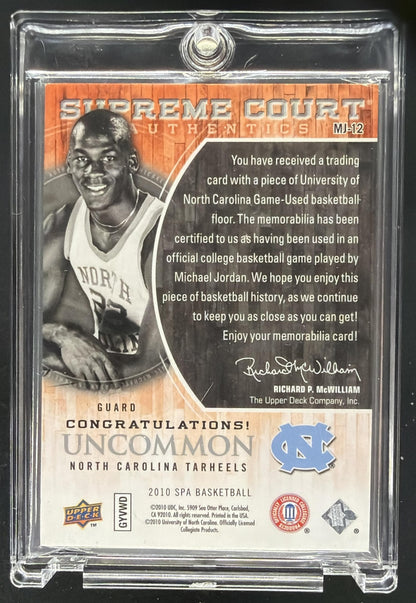 2010-11 SP Game Used Michael Jordan #LOGO-MR Court Relic