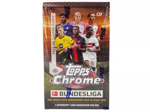 2023-24 Topps Chrome Bundesliga Soccer Hobby Box