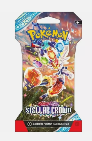 Pokemon Stellar Crown Sleeved Booster Pack