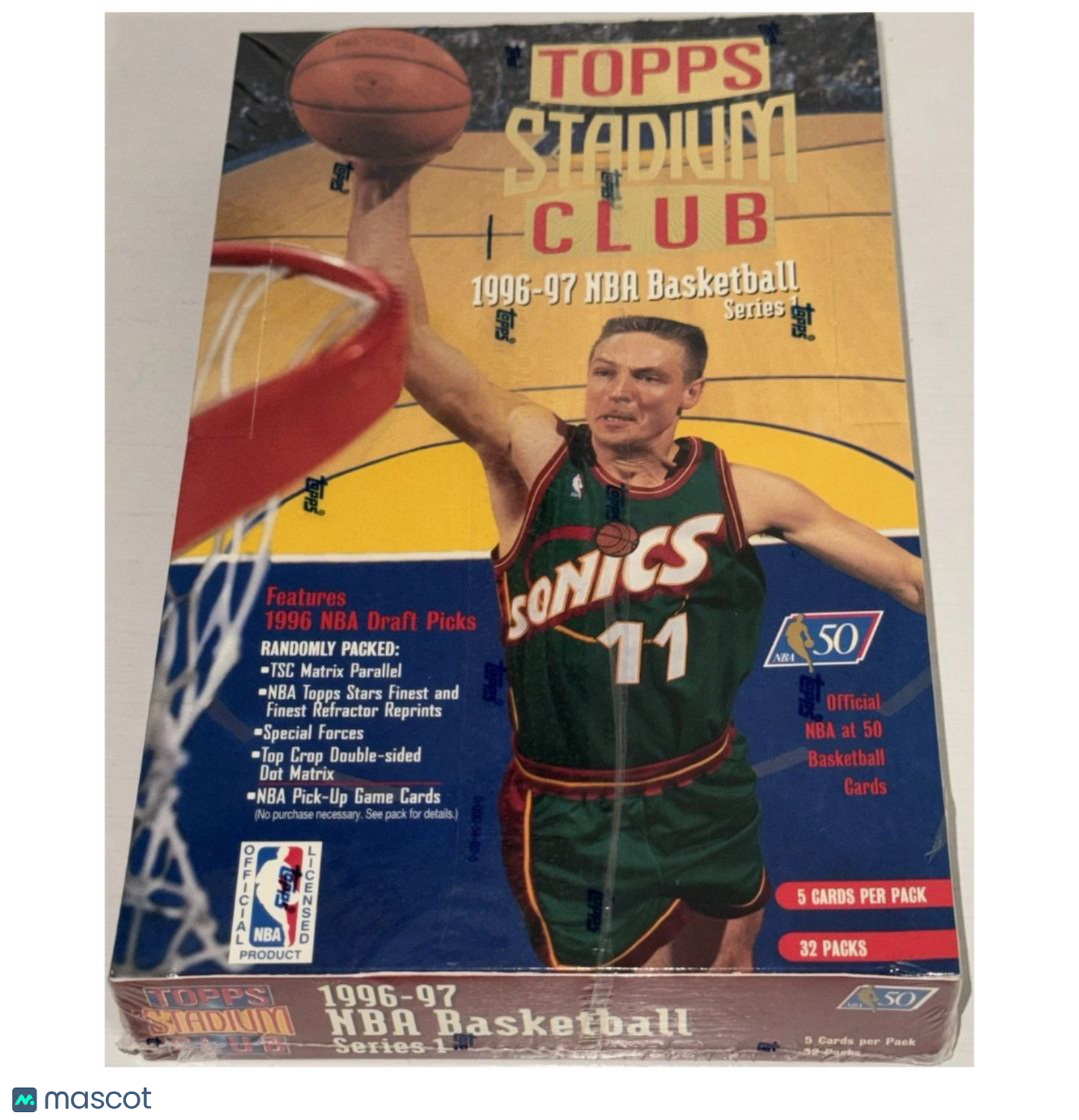1996-97 Topps Stadium Club NBA Series 1 Special Forces Box