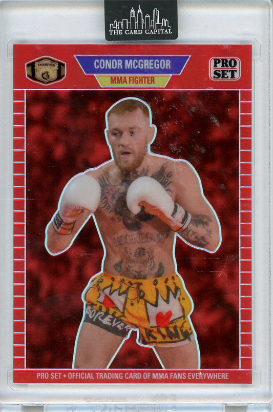 2024 Leaf Pro Set Conor Mcgregor Red /5 #PSB-13