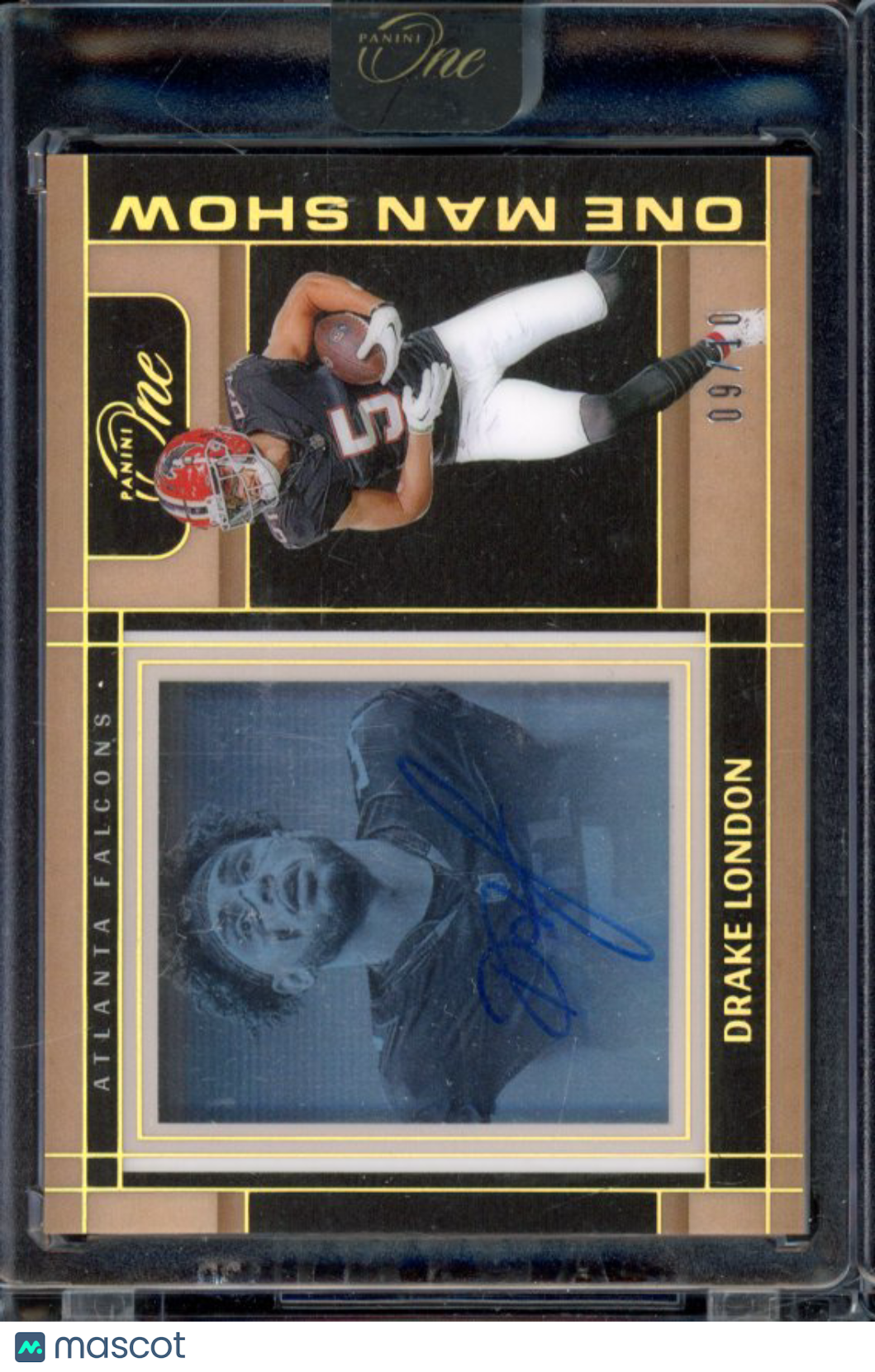 2024 Panini One Drake London One Man Show Auto /10