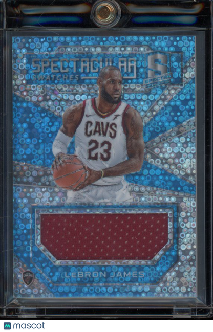 2017-18 Spectra Lebron James Game Used Patch /49