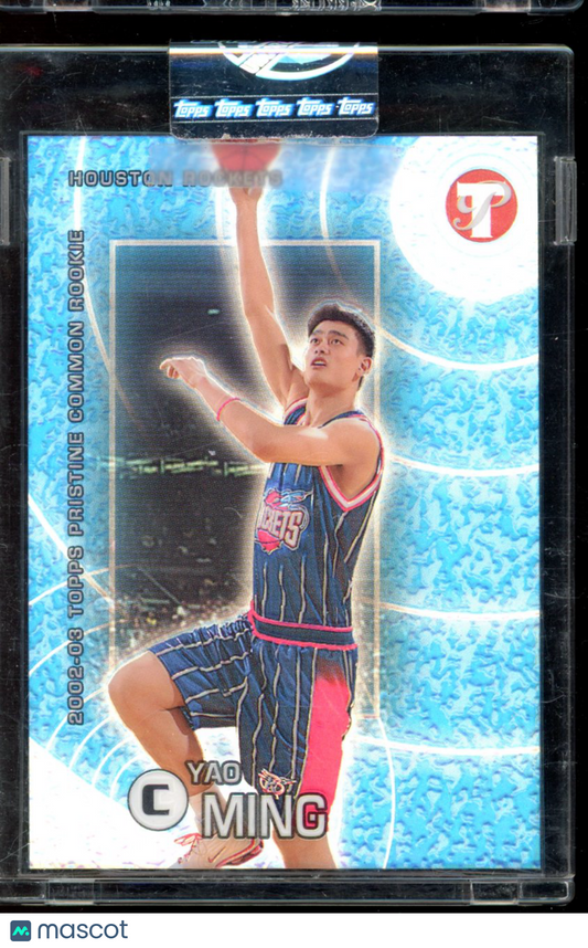 2003-04 Topps Pristine Yao Ming Blue Refractor /1899 Sealed
