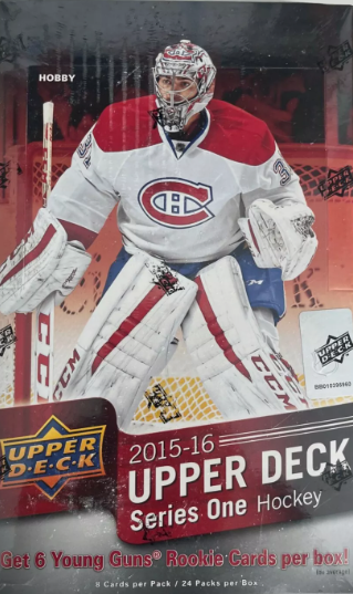 2015-16 UD Series 1 Hockey Hobby Box