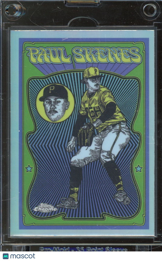 2025 Topps Chrome Paul Skenes Ultra Violet