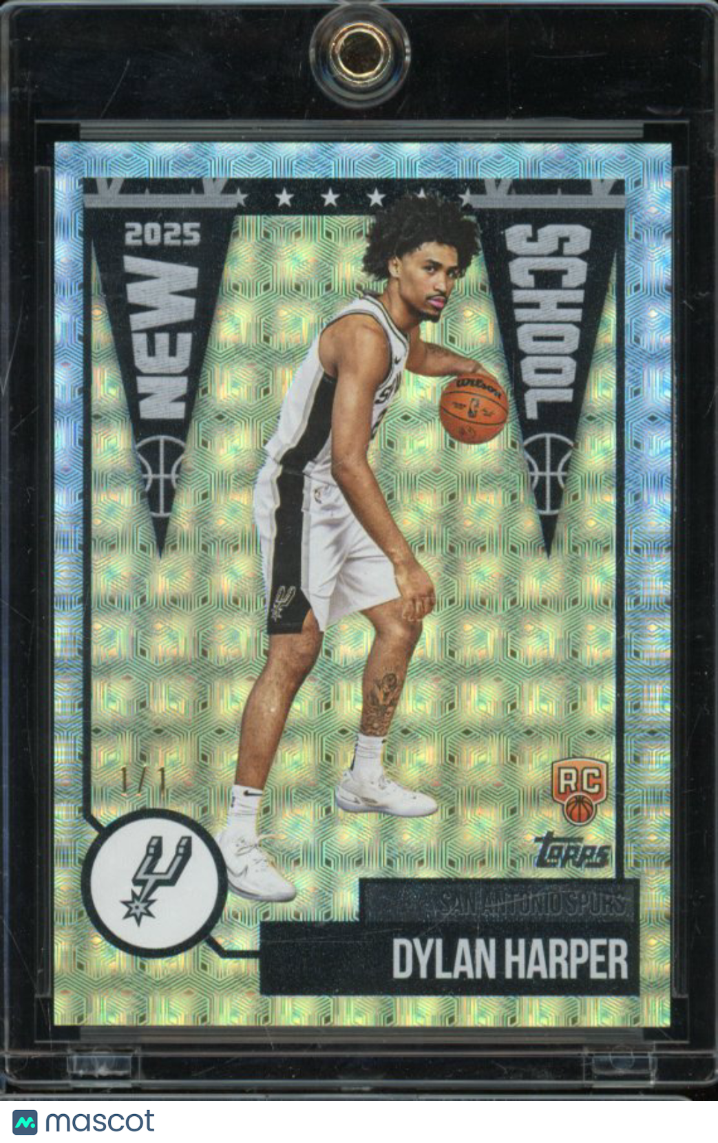 2025-26 Topps Dylan Harper New School Rookie 1/1 Foilfractor