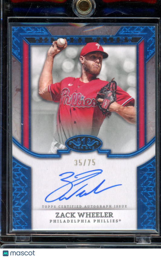 2024 Tier One Zack Wheeler Auto /75