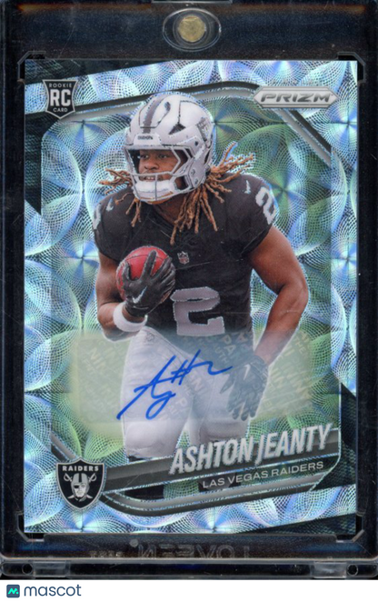 2025 Prizm Ashton Jeanty Choice Rookie Auto /100