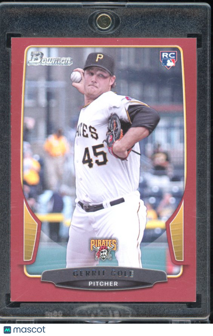 2013 Bowman Draft Gerrit Cole Red 1/5 Rookie