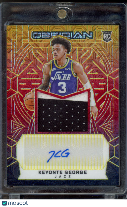 2023-24 Obsidian Keyonte George Rookie Patch Auto /10