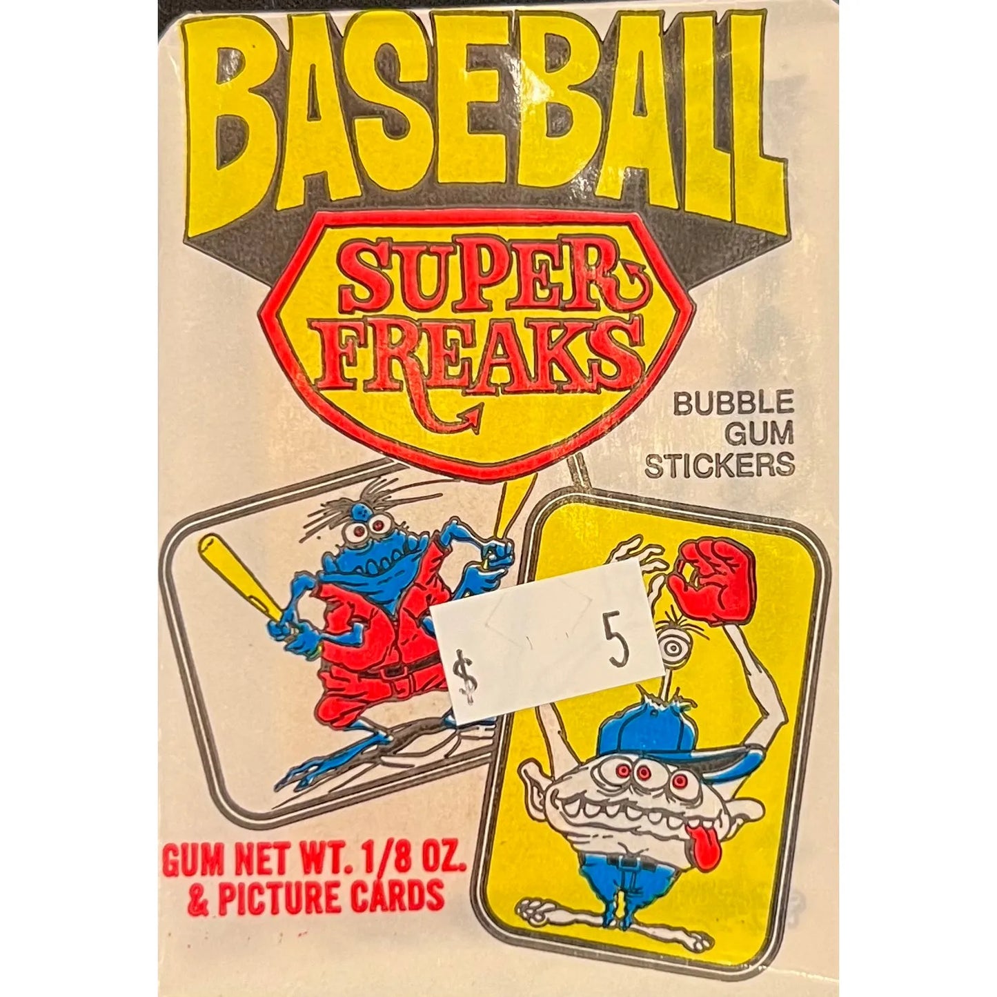 1973 Donruss Baseball Super Freaks Pack