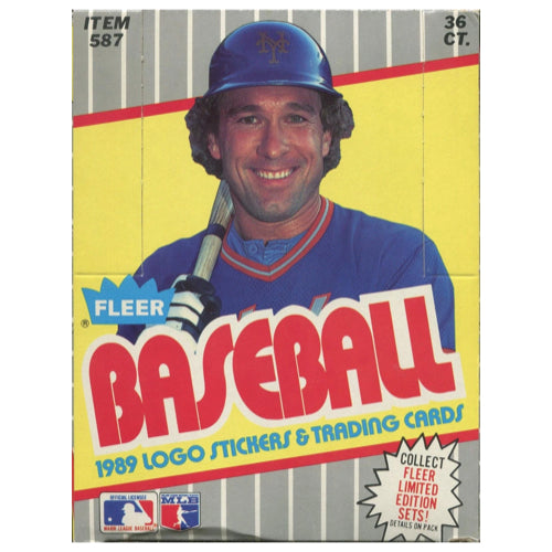 1989 Fleer Baseball Hobby Box