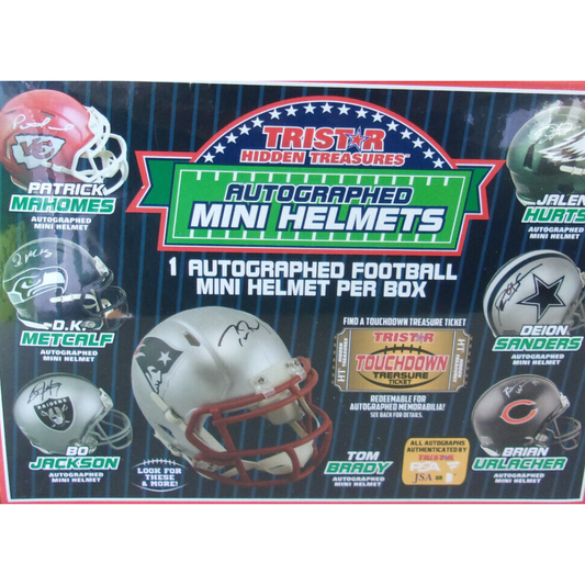 2023 Tristar HT Autographed Football Mini Helmets Series 2