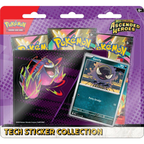 Pokemon Mega Evolution Ascended Heroes Tech Sticker