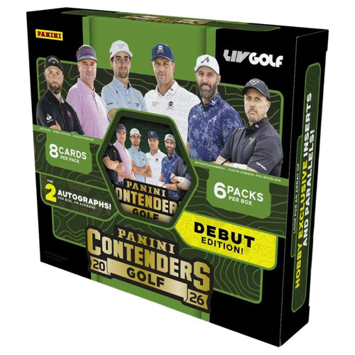 2026 Panini Contenders LIV Golf Hobby Box