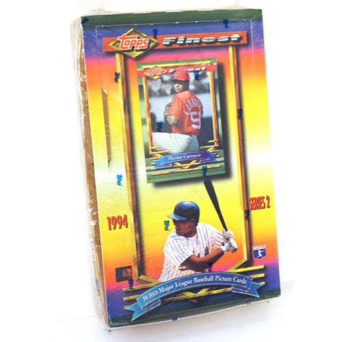 1994 Topps Finest Series 2 Baseball Hobby Box