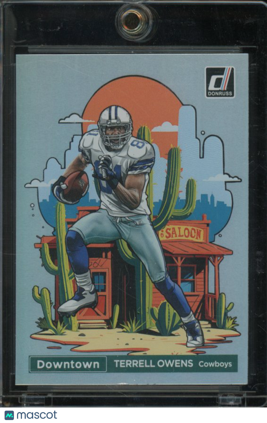 2024 Donruss Terrell Owens Downtown Case Hit