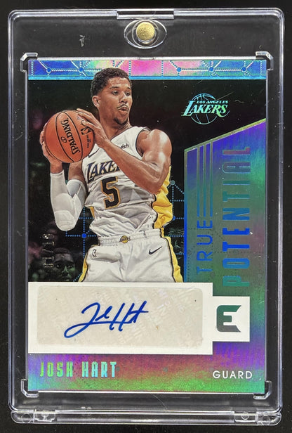 2017-18 Panini Essentials Josh Hart #TP-JHT True Potential /10 RC Auto