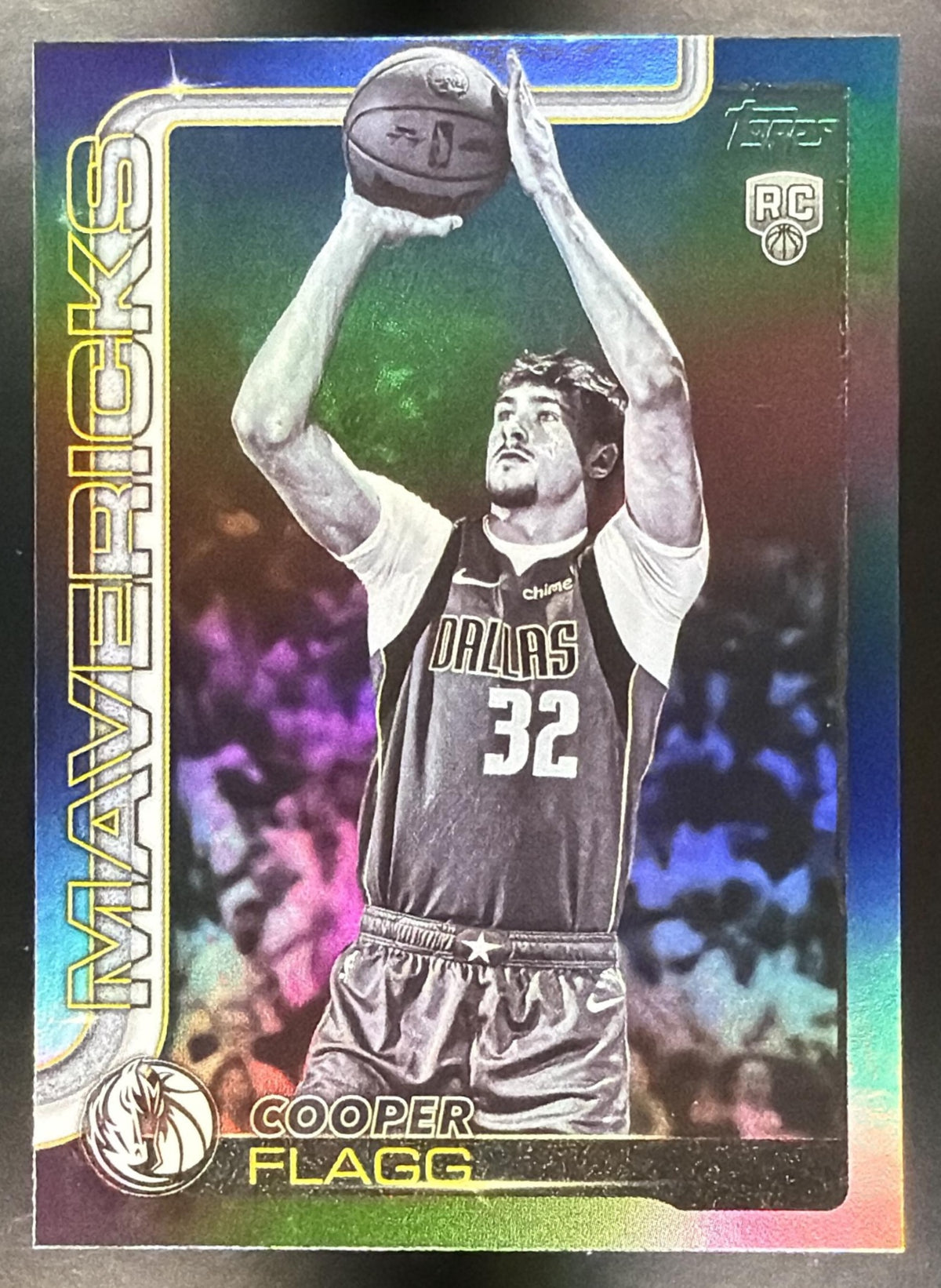 2025-26 Topps Cooper Flagg #201 Blackout Variation RC