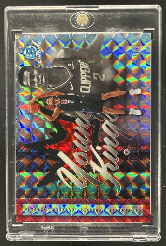 2025 Bowman Shai Gilgeous-Alexander #YK-1 Chrome Young Kings Red Refractor /5