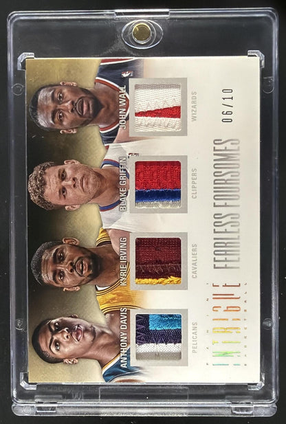2012-13 Panini Intrigue Davis Irving Griffin Wall Quad Patches /10