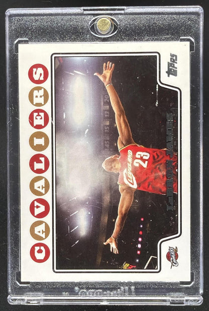 2008-09 Topps LeBron James #23 Chalk Toss